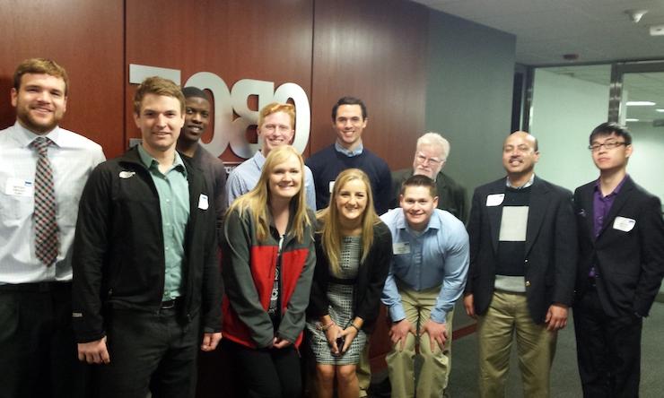 group photo at CBOE